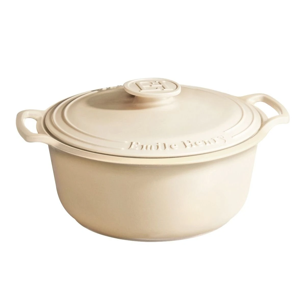 Emile Henry 7.5-Quart Sublime Stewpot | Creme 1 Emile Henry 7.5-Quart Sublime Stewpot | Creme