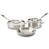 All-Clad D5 Brushed Stainless Steel Cookware Set | 5-Piece