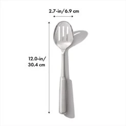 OXO Steel Slotted Spoon -Kitchen Tools Shop 616gx9kal5l. ac sl1500
