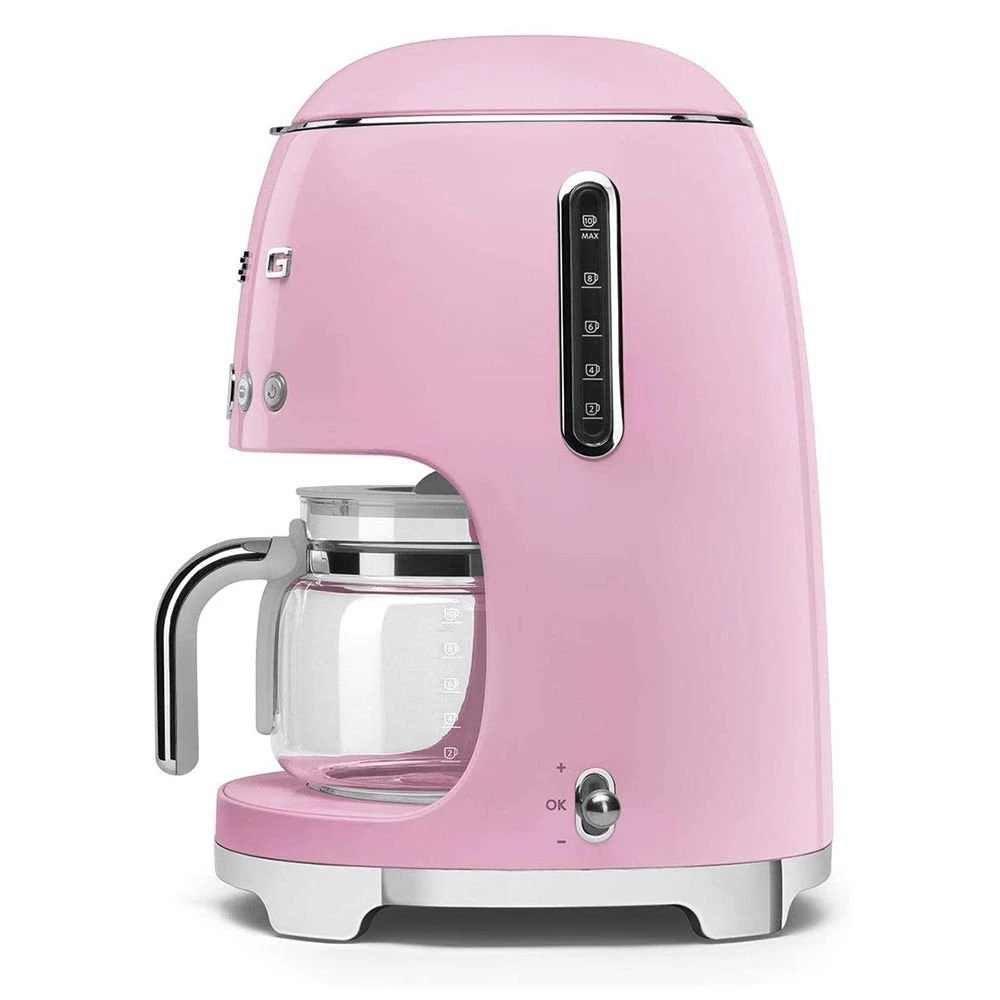 SMEG Drip Coffee Maker | Pink 3 SMEG Drip Coffee Maker | Pink - Image 3