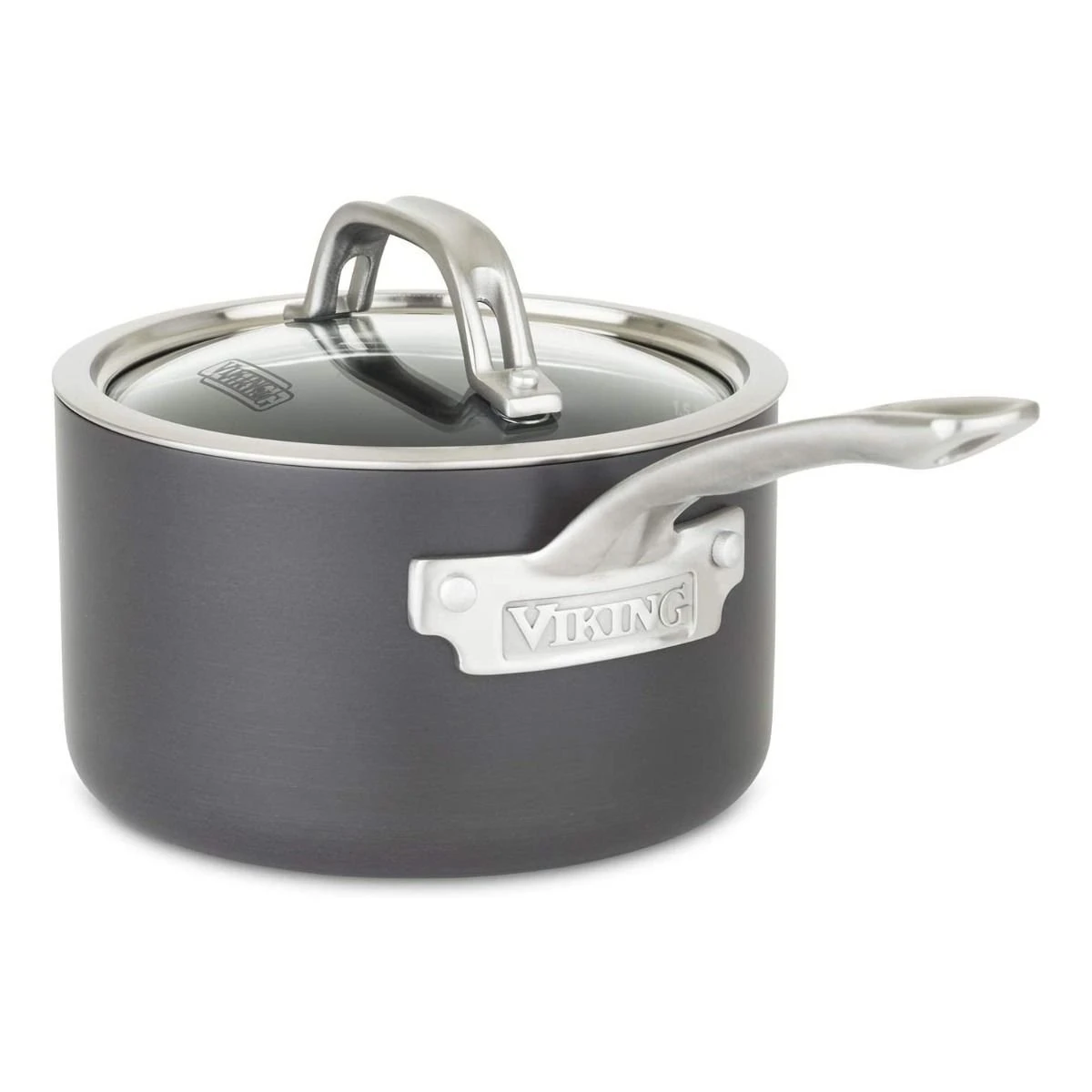 Viking Hard Anodized Nonstick Saucepan | 2-Quart 2 Viking Hard Anodized Nonstick Saucepan | 2-Quart - Image 2