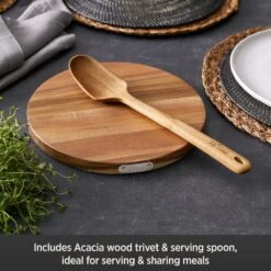 All-Clad HA1 Hard Anodized Nonstick 6 Qt. Dutch Oven With Acacia Wood Trivet & Spoon 9 All-Clad HA1 Hard Anodized Nonstick 6 Qt. Dutch Oven With Acacia Wood Trivet & Spoon -Kitchen Tools Shop 61tp2kwhddl. ac sl1000