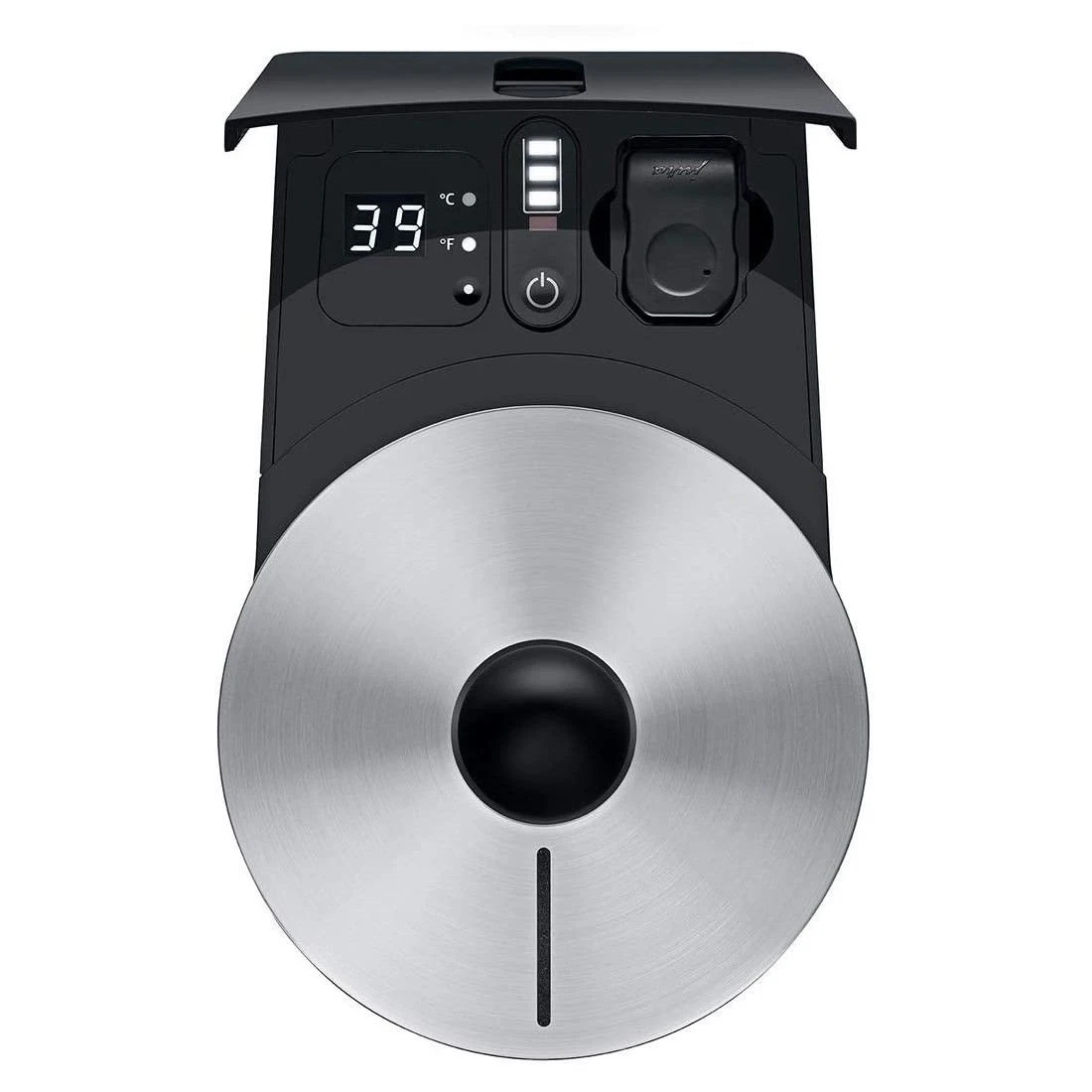 Jura 1.0L Cool Control Milk Cooler | Black & Stainless Steel 2 Jura 1.0L Cool Control Milk Cooler | Black & Stainless Steel - Image 2