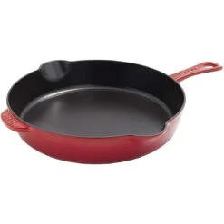 Staub 11'' Traditional Deep Skillet | Cherry Red