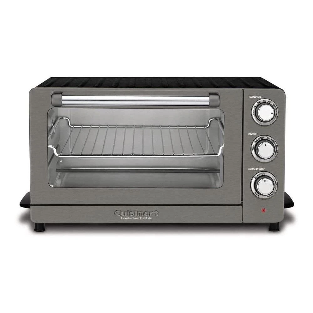 Cuisinart Convection Toaster Oven Broiler | Black Stainless 1 Cuisinart Convection Toaster Oven Broiler | Black Stainless