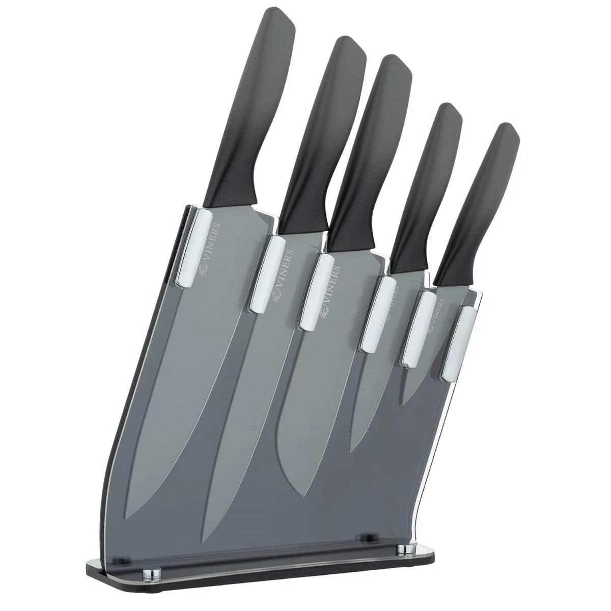 Viners Twilight Knife Block Set | 6-Piece 1 Viners Twilight Knife Block Set | 6-Piece