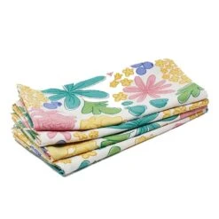 Mahogany USA Printed 18" X 18" Napkin (Set Of 4) | April