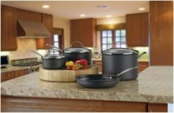 Cuisinart Chef's Classic Hard Anodized Nonstick Cookware Set | 7-Piece 5 Cuisinart Chef's Classic Hard Anodized Nonstick Cookware Set | 7-Piece -Kitchen Tools Shop 66 7 hard anodized cookware popup