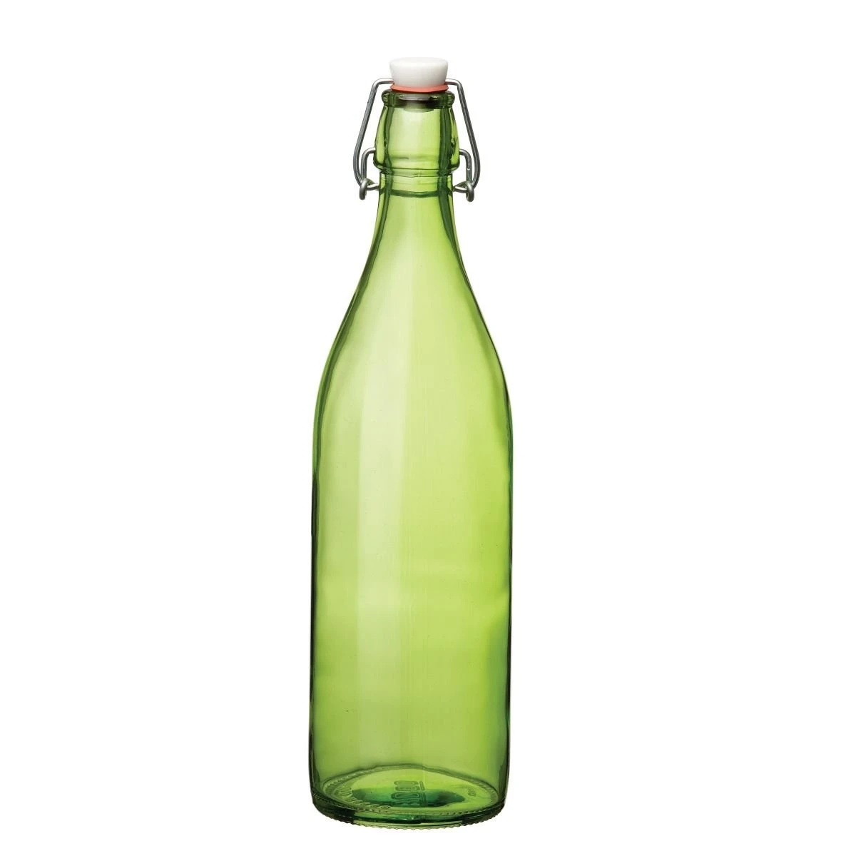 Bormioli Rocco 33.75oz Swing Top Giara Glass Bottle | Lime Green 1 Bormioli Rocco 33.75oz Swing Top Giara Glass Bottle | Lime Green