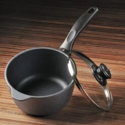 Swiss Diamond | HD Sauce Pan With Lid - 7" (2.2 Qt.) 11 Swiss Diamond | HD Sauce Pan With Lid - 7" (2.2 Qt.) -Kitchen Tools Shop 6718c wood 2017 10 27 20 11 39 utc