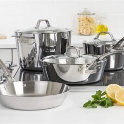 Viking Contemporary 3 Ply Mirror 7-Piece Cookware Set -Kitchen Tools Shop 71czl0nq8nl. ac sl1500