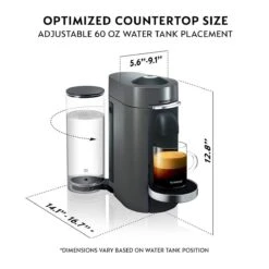 Nespresso Vertuo Plus Deluxe Coffee & Espresso Machine By De'Longhi | Titan -Kitchen Tools Shop 71ex6zwlbjl. ac sl1500