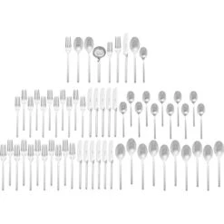 Villeroy & Boch 64-Piece Stainless Steel Flatware & Serving Set | New Wave -Kitchen Tools Shop 71hff5aa js. ac sx679