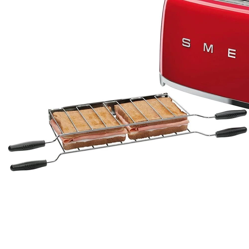 SMEG Toaster Accessories | 4-Slice Sandwich Racks (2-piece) 3 SMEG Toaster Accessories | 4-Slice Sandwich Racks (2-piece) - Image 3