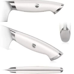 Cangshan Cutlery Thomas Keller Signature White Collection TAI 3-Piece Knife Block Set -Kitchen Tools Shop 71hsy hpmfl. ac sl1500