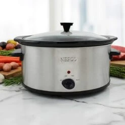 Nesco 6-Quart Slow Cooker | Stainless Steel 6 Nesco 6-Quart Slow Cooker | Stainless Steel -Kitchen Tools Shop 71i3pafltrl. ac sl1500