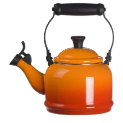 Le Creuset 1.25 Qt. Demi Kettle Tea Pot + 2 - 14oz Mugs Set | Flame Orange -Kitchen Tools Shop 71iodq ovtl. ac sl1500