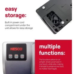 Nesco Vacuum Sealer With Digital Scale 8 Nesco Vacuum Sealer With Digital Scale -Kitchen Tools Shop 71japlva37l. ac sl1500