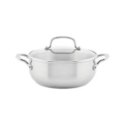 KitchenAid 4 Qt. Stainless Steel 3-Ply Casserole Dish/Pan With Lid