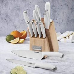 Cuisinart Classic ColorPro Collection 12-Piece Knife Block Set | White -Kitchen Tools Shop 71muww ef7l. ac sl1000