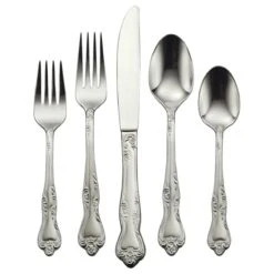 Oneida 18/0 Stainless Steel 45-Piece Flatware Set | Azalea