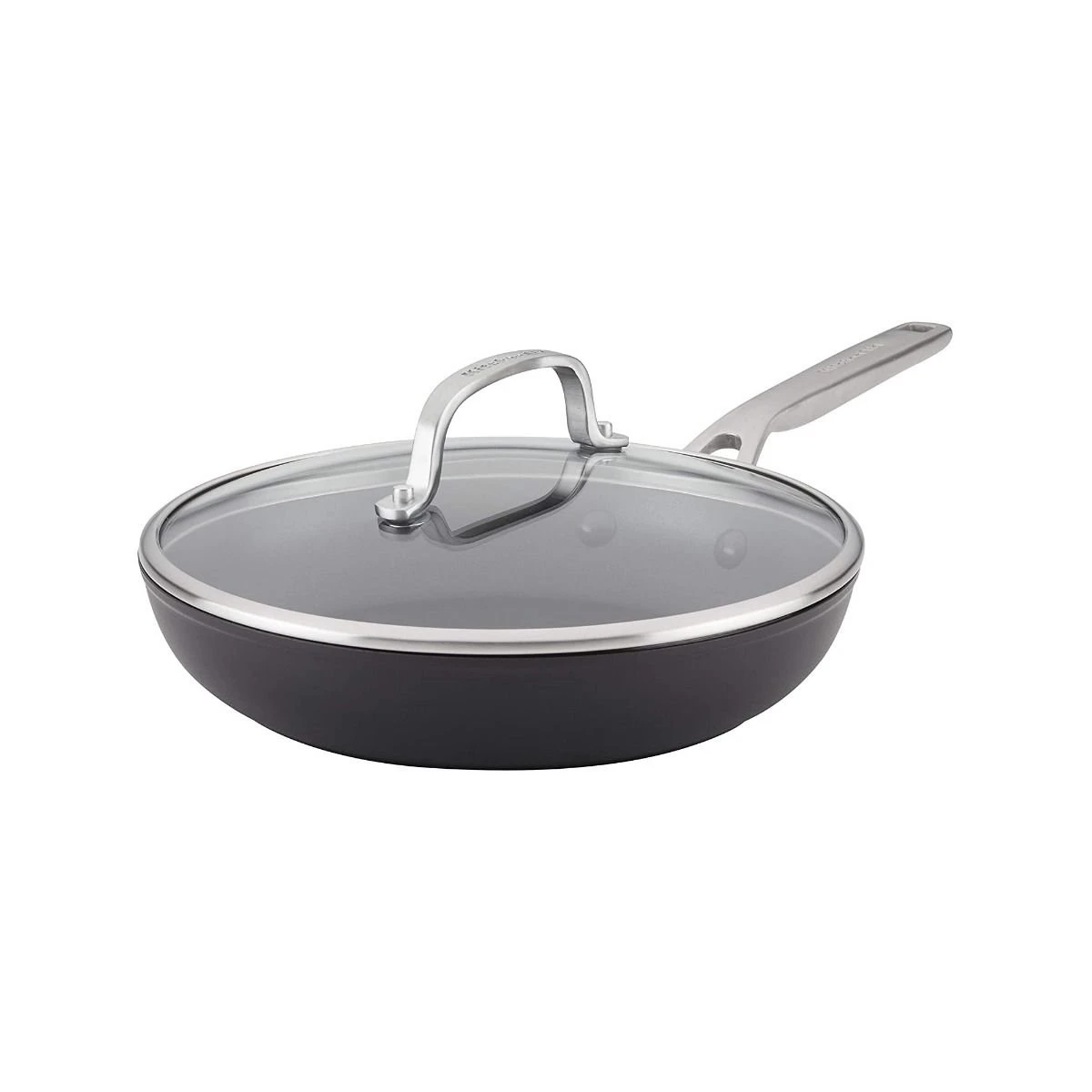 KitchenAid 10" Hard Anodized Induction Fry Pan With Lid | Nonstick 1 KitchenAid 10" Hard Anodized Induction Fry Pan With Lid | Nonstick