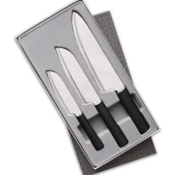 Rada Cutlery 3-Piece Chef's Select Gift Set | Black