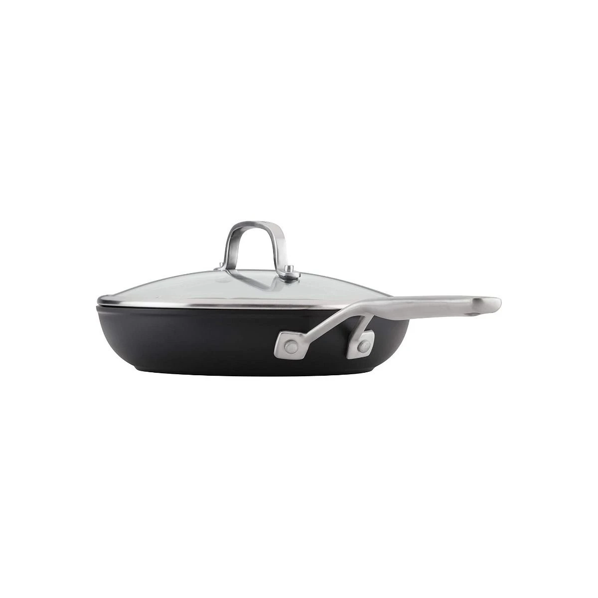 KitchenAid 10" Hard Anodized Induction Fry Pan With Lid | Nonstick 4 KitchenAid 10" Hard Anodized Induction Fry Pan With Lid | Nonstick - Image 4