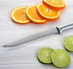 Rada Cutlery Serrated Slicer | Silver 10 Rada Cutlery Serrated Slicer | Silver -Kitchen Tools Shop 71z1 4zgbkl. ac sl1100