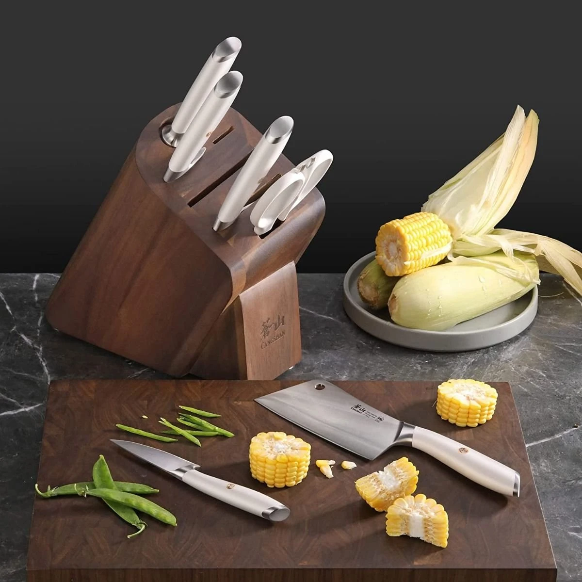 Cangshan Cutlery L1 Series 7-Piece Knife Block Set 7 Cangshan Cutlery L1 Series 7-Piece Knife Block Set - Image 7