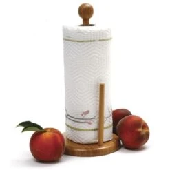 Norpro Bamboo Paper Towel Holder 5 Norpro Bamboo Paper Towel Holder -Kitchen Tools Shop 7491 norpro bamboo paper towel holder 3