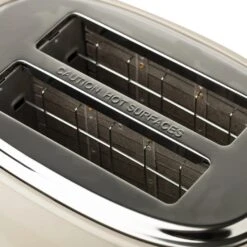 Haden Dorset 2-Slice Stainless Steel Toaster | Putty Beige -Kitchen Tools Shop 75003dorsettoasterdetail1
