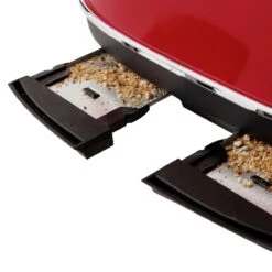 Haden Dorset 4-Slice Stainless Steel Toaster | Red -Kitchen Tools Shop 75040 dorset toaster detail4