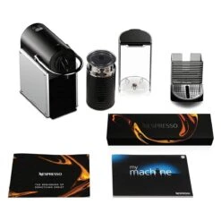 Nespresso Pixie Espresso Machine With Aeroccino By De'Longhi | Aluminum -Kitchen Tools Shop 81aazaymevl. ac sl1500