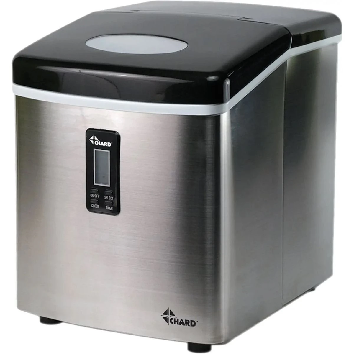 Chard Stainless Steel Portable Ice Maker 1 Chard Stainless Steel Portable Ice Maker