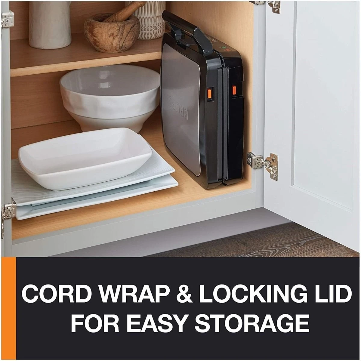 Krups 4-Slice Belgian Waffle Maker 5 Krups 4-Slice Belgian Waffle Maker - Image 5