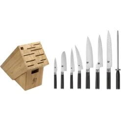 Shun Classic 9-Piece Chef's Choice Block Set