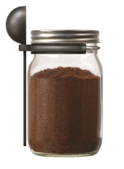 Fox Run Jarware Coffee Spoon Clip - Black