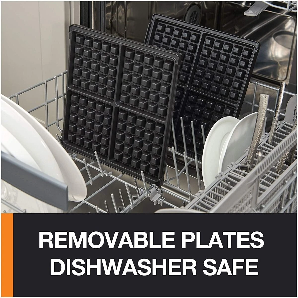 Krups 4-Slice Belgian Waffle Maker 4 Krups 4-Slice Belgian Waffle Maker - Image 4