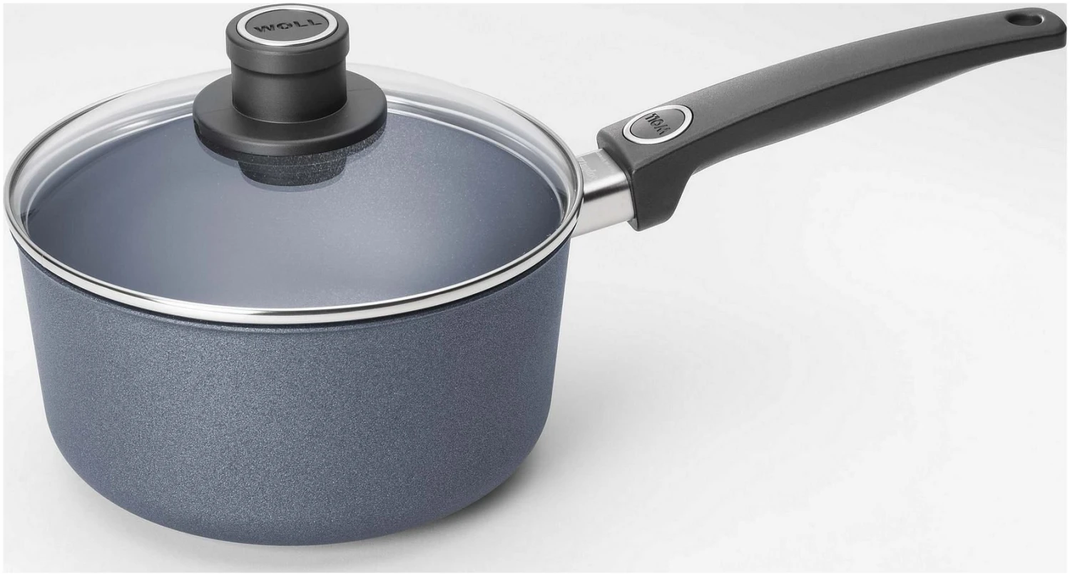 Woll Diamond Lite Saucepan W/ Lid: 2.5 Qt 1 Woll Diamond Lite Saucepan W/ Lid: 2.5 Qt