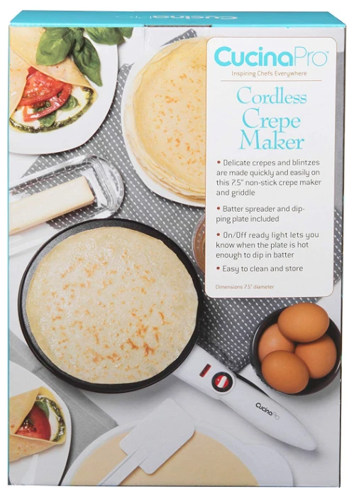CucinaPro Cordless Crepe Maker 3 CucinaPro Cordless Crepe Maker - Image 3