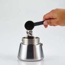 BonJour 9oz Stovetop Espresso Maker | Stainless Steel -Kitchen Tools Shop 9oz2