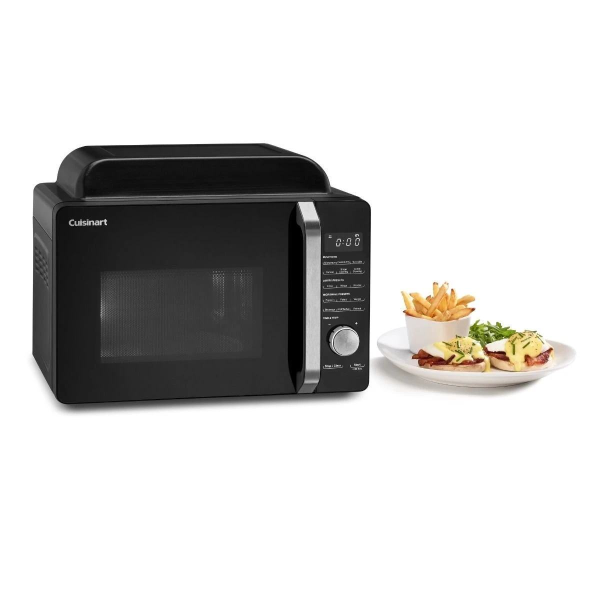Cuisinart 3-in-1 Microwave Airfryer Oven | Black 4 Cuisinart 3-in-1 Microwave Airfryer Oven | Black - Image 4