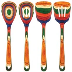 Totally Bamboo Baltique® 4-Piece Cooking Utensil Set | Marrakesh