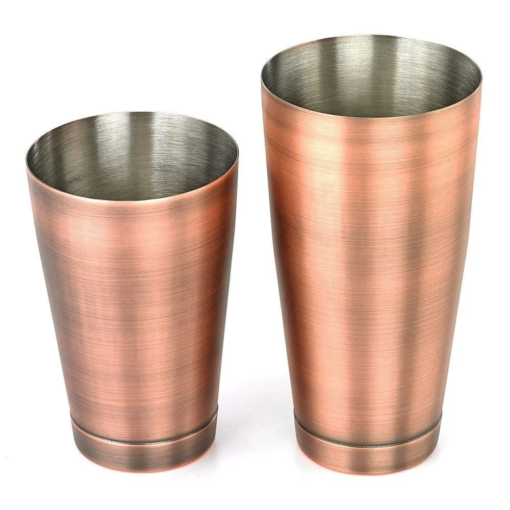 Mercer Barfly Shaker/Tin Set | Antique Copper 2 Mercer Barfly Shaker/Tin Set | Antique Copper - Image 2