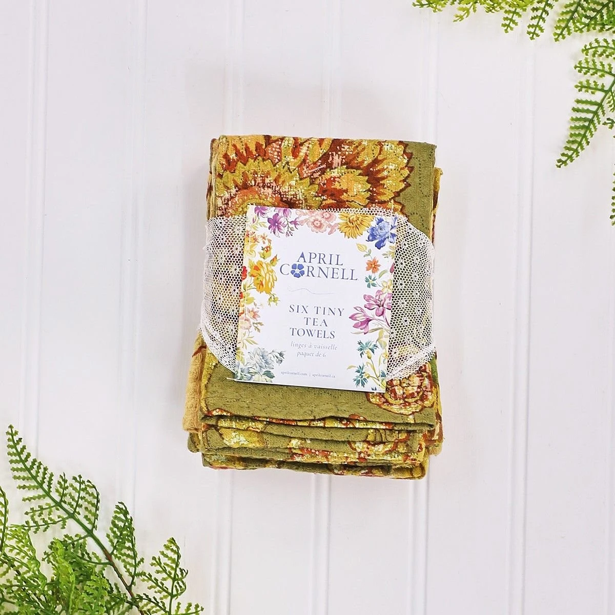 April Cornell Tiny Towel Bundle (Set Of 6) | Pumpkin Hollow Patchwork 3 April Cornell Tiny Towel Bundle (Set Of 6) | Pumpkin Hollow Patchwork - Image 3