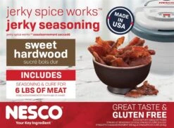 NESCO Jerky Seasoning | Sweet Hardwood (3 Pack)