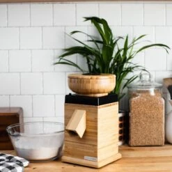 NutriMill Harvest Grain Mill | Black 17 NutriMill Harvest Grain Mill | Black -Kitchen Tools Shop blackharv5