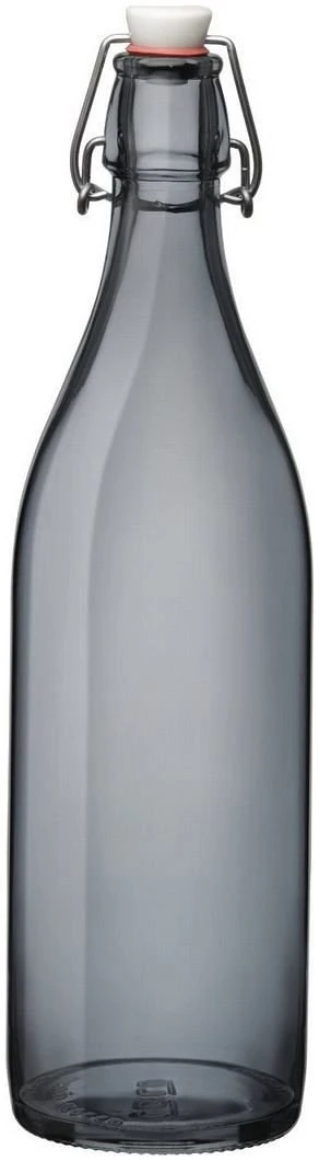 Bormioli Rocco 33.75oz Swing Top Giara Glass Bottle | Gray 1 Bormioli Rocco 33.75oz Swing Top Giara Glass Bottle | Gray