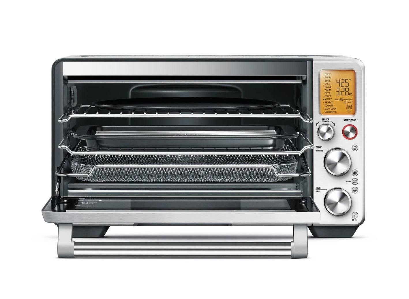 Breville The Smart Oven Air Fryer Pro With Element IQ Convection Countertop Toaster Oven | Brushed Stainless Steel 2 Breville The Smart Oven Air Fryer Pro With Element IQ Convection Countertop Toaster Oven | Brushed Stainless Steel - Image 2